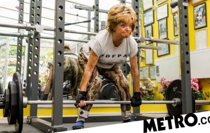 'Supergran' escapes death three times and now powerlifts