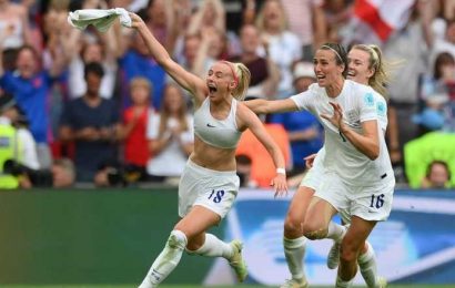 Why Chloe Kelly’s topless goal celebration is being dubbed a powerful moment for women’s sports