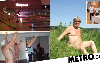 The naturist who organises naked bowling and yoga for fellow retirees
