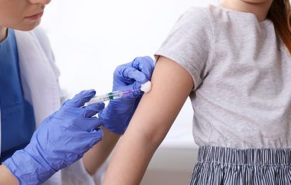 Vaccine rates for ALL 14 childhood jabs has fallen in the last year