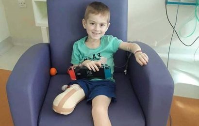 Boy, 6, had leg amputated after battle with Strep A – first symptoms