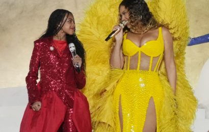 Beyoncé & Lookalike Daughter Blue Ivy Prove Gorgeous Is in Their Genes in New Matching Outfit Photo