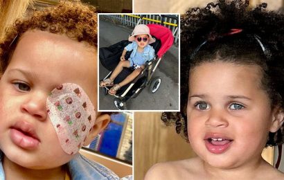 'Medics said my baby had eczema. Then she had her eye removed'