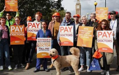 Now ANOTHER group of NHS medics could go on strike
